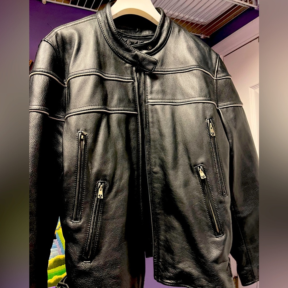 Vintage Top Gun The Flying legend Motorcycle Jacket